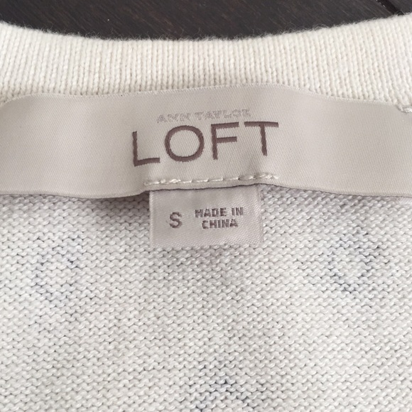 NEVER WORN Ann Taylor LOFT Pattern Sweater - Picture 4 of 6